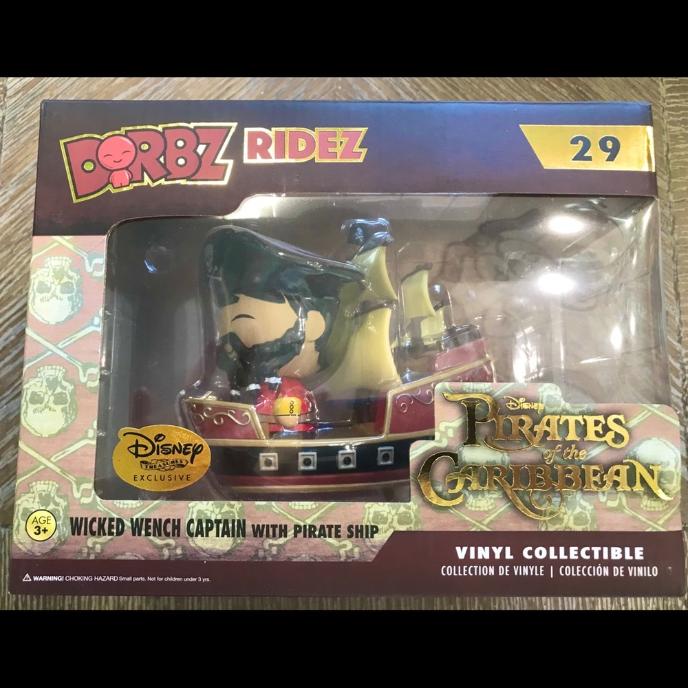 NIB Dorbz Ridez Pirates of the Caribbean 29